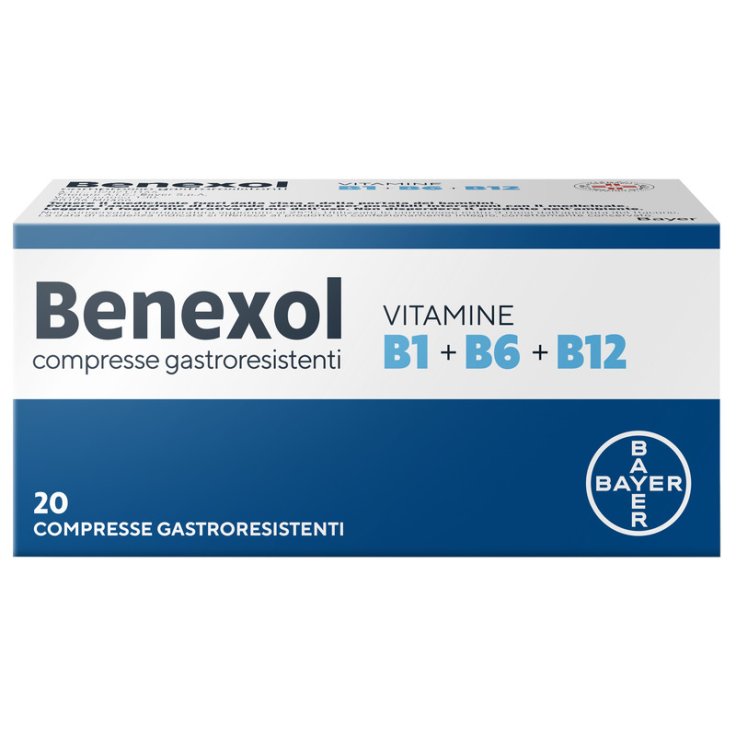Benexol Trattamento per Carenza Vitamine B 20 Cpr Gastroresistenti