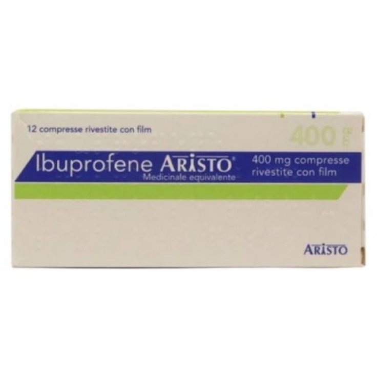 Ibuprofene Aristo 400mg, 12 Compresse Rivestite con Film