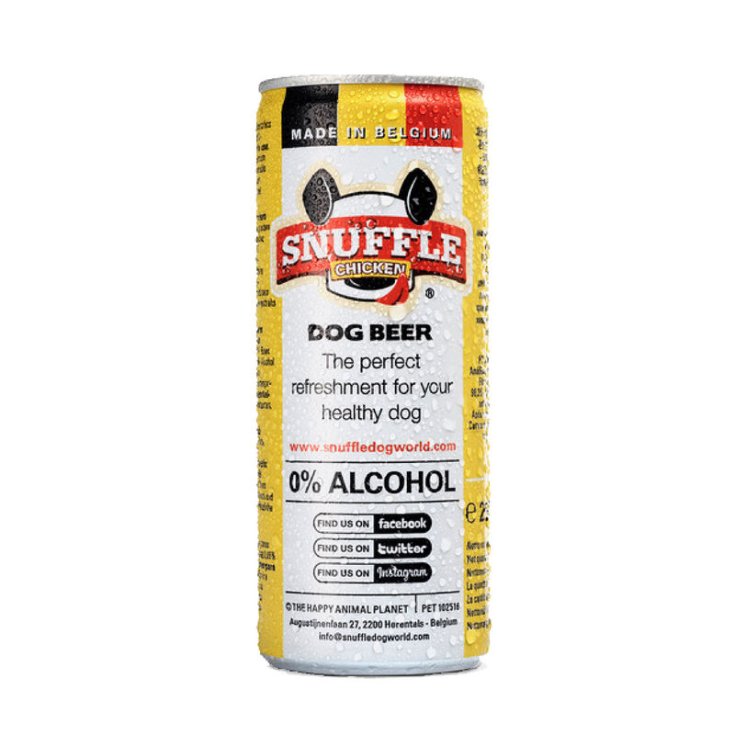 BIRRA PER CANI MIX LATTINA 250 ML SNUFFL