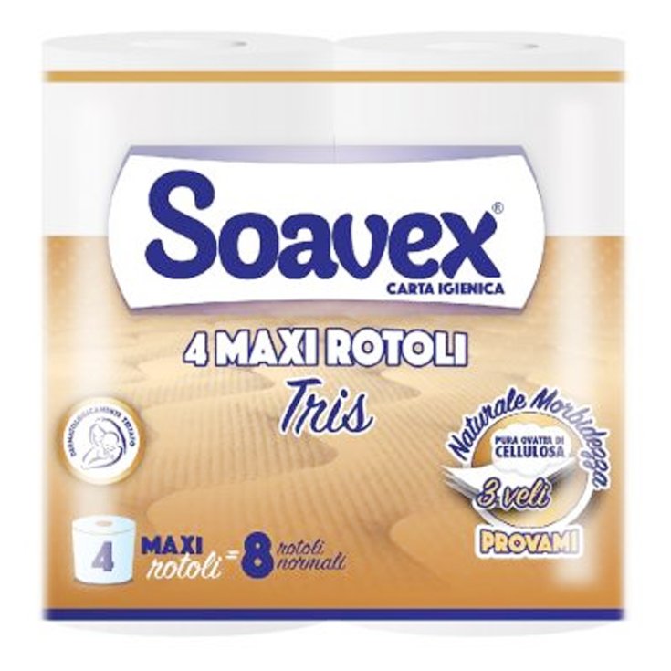 Carta Igienica Profumata 3 Veli&nbsp;Softly 4 Rotoli