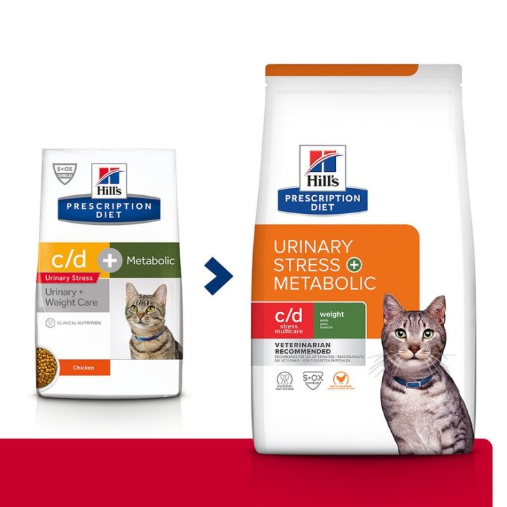 C/D FELINE URINARY STRES + META 1,5 KG