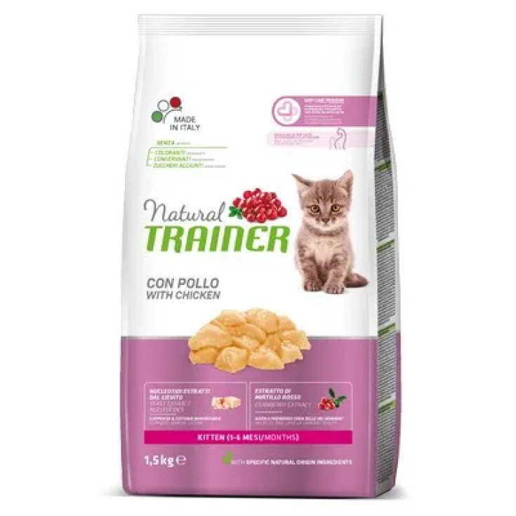 TRAINER NAT KITTEN POLLO 1,5KG
