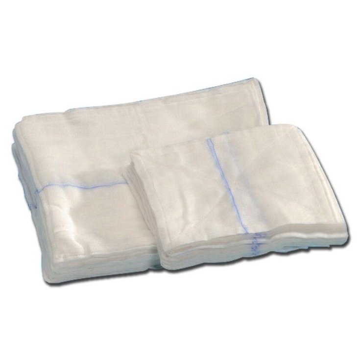 GARZA LAPAROTOMICA 40X40CM 4STRATI 100PZ