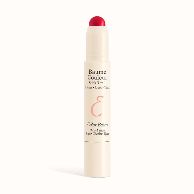 Embryolisse Stick Balsamo Colorato 3 in 1 Labbra Guance Palpebre Rosso