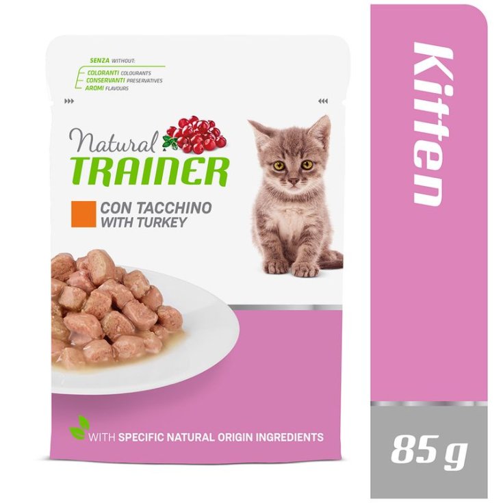 Natural Kitten & Young con Tacchino Bocconcini in Salsa - 85GR
