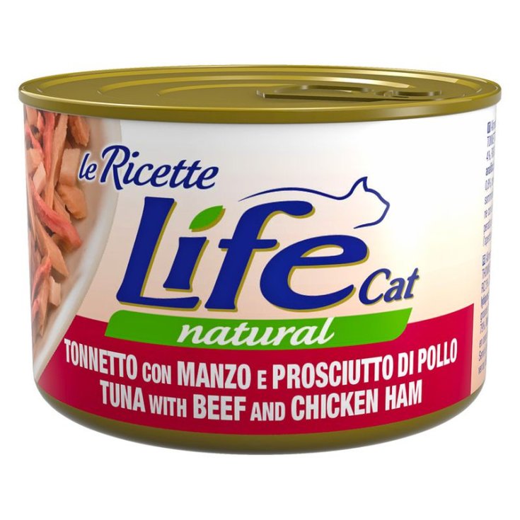 Life Cat Le Ricette Tonnetto con Salmone e Carote - 150GR
