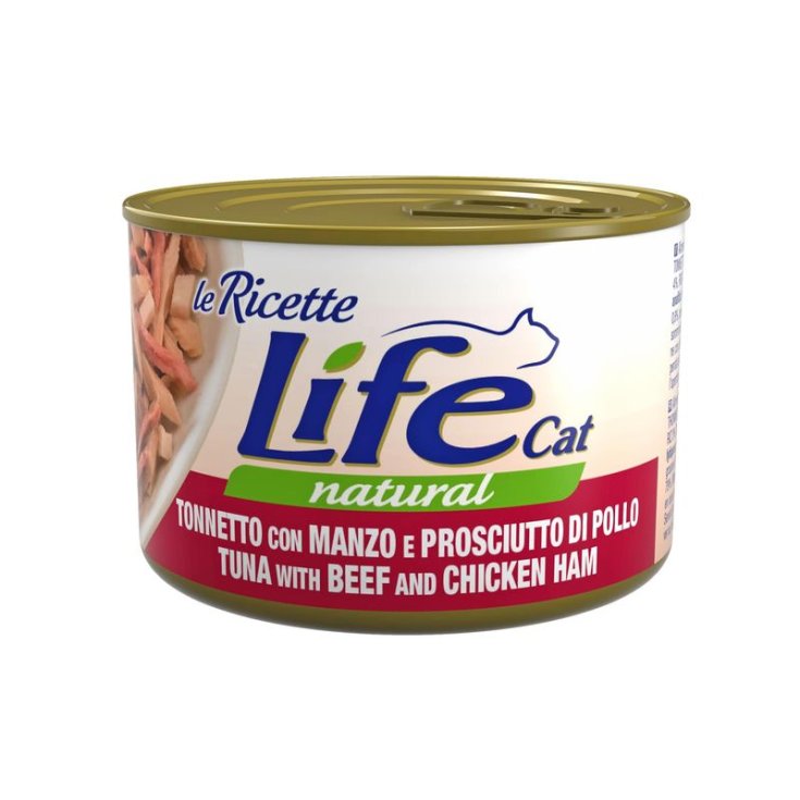 Life Cat Le Ricette Tonno con Calamari e Fagiolini - 150GR