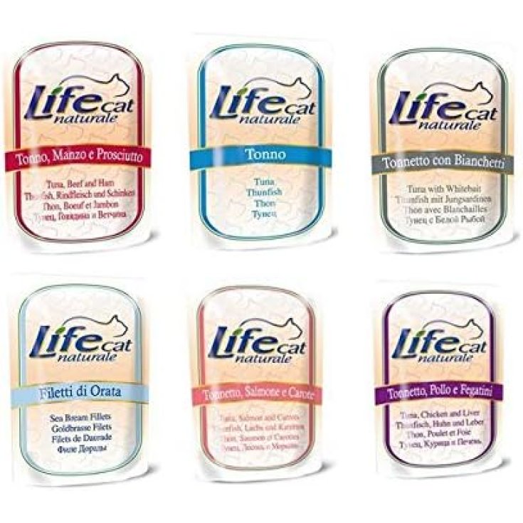 Life Cat Natural Tonno con Alicette - 70GR