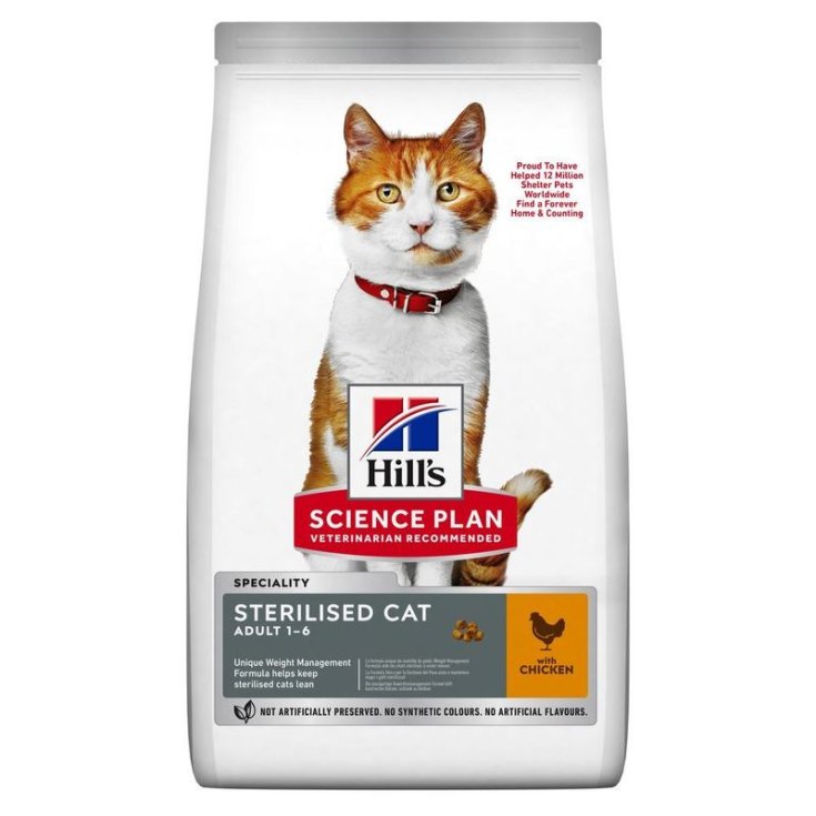 Science Plan Cat Young Adult Sterilised con Pollo - 7KG