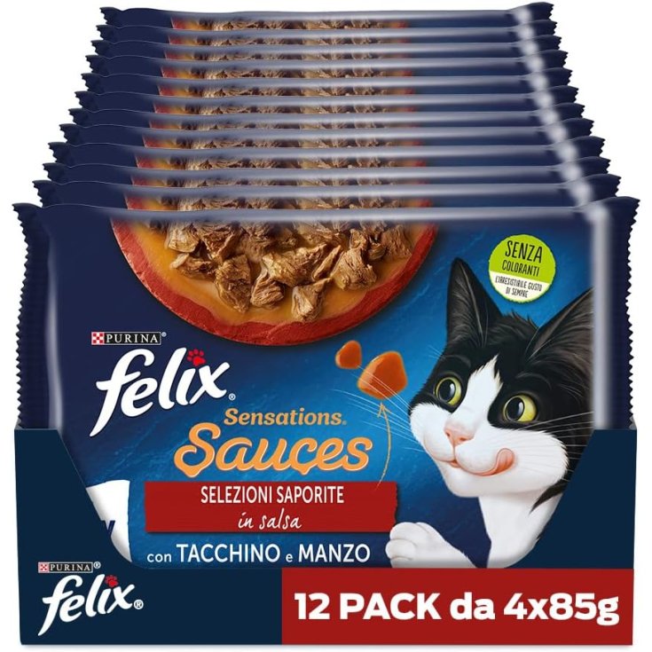 FELIX SENSAT EXTREME SALM TACCHINO 100G