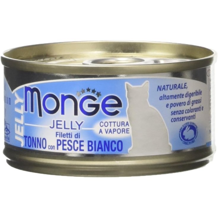 Natural Adult Jelly Tonnetto con Pesce Bianco - 85GR