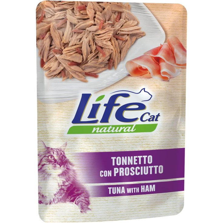 Natural  Kitten Tonnetto con  Prosciutto in Soft Jelly - 70GR