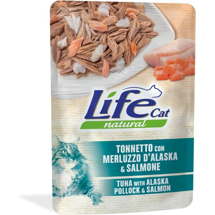 Life Cat Natural Adult Tonno e Salmone - 70GR