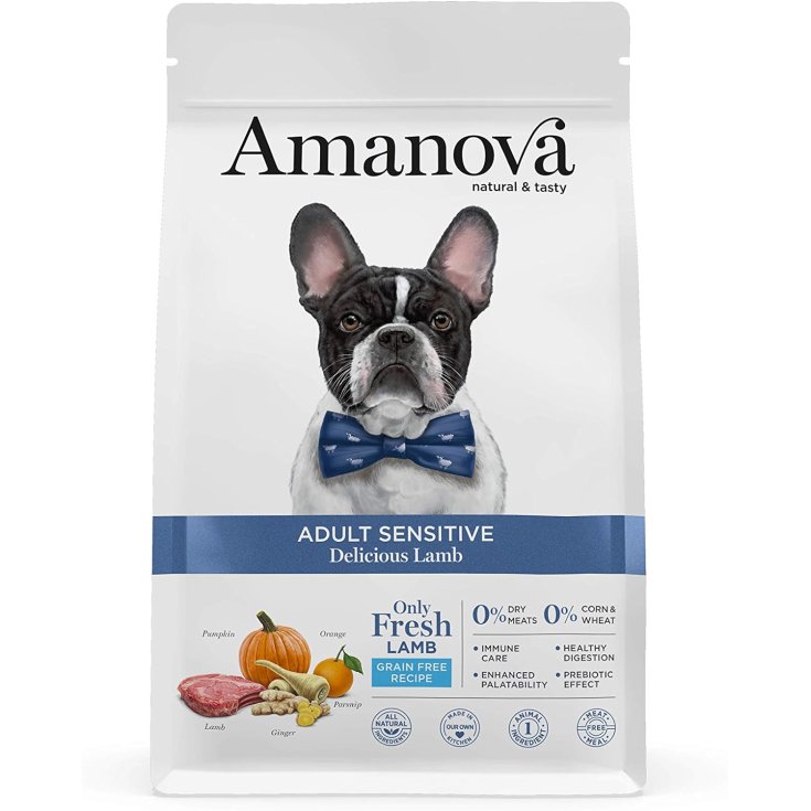 AMANOVA WET DOG POUCH LUSCIOUS LAMB &  P