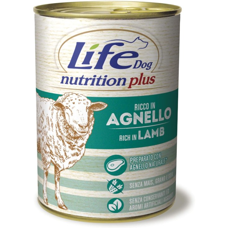 Life Dog Nutrition Plus Pollo con Tacchino - 400GR