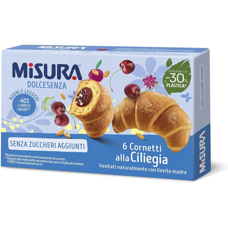 Misura Dolcesenza Cornetti Alla Ciliegia Senza Olio Di Palma 290g