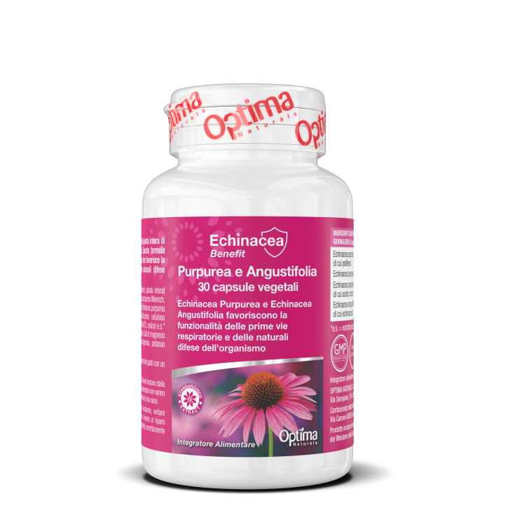 Echinacea Purpurea E Angustifolia Optima Naturals 30 Capsule Vegetali