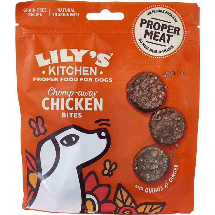 LK SNACKS DOG NIBBLES POLLO SALMONE 70G