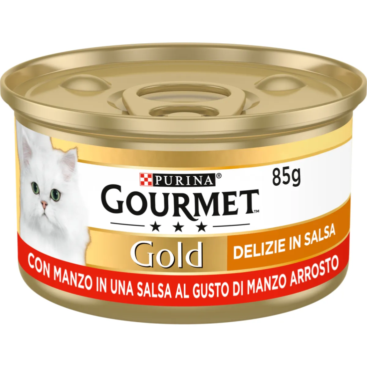 Gold Delizie con Manzo in Salsa - 85GR