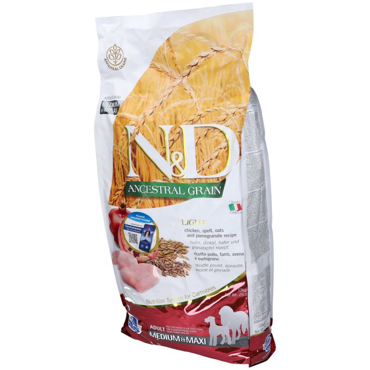 N&D QUI DOG AN BR/ASP/M/MX12KG