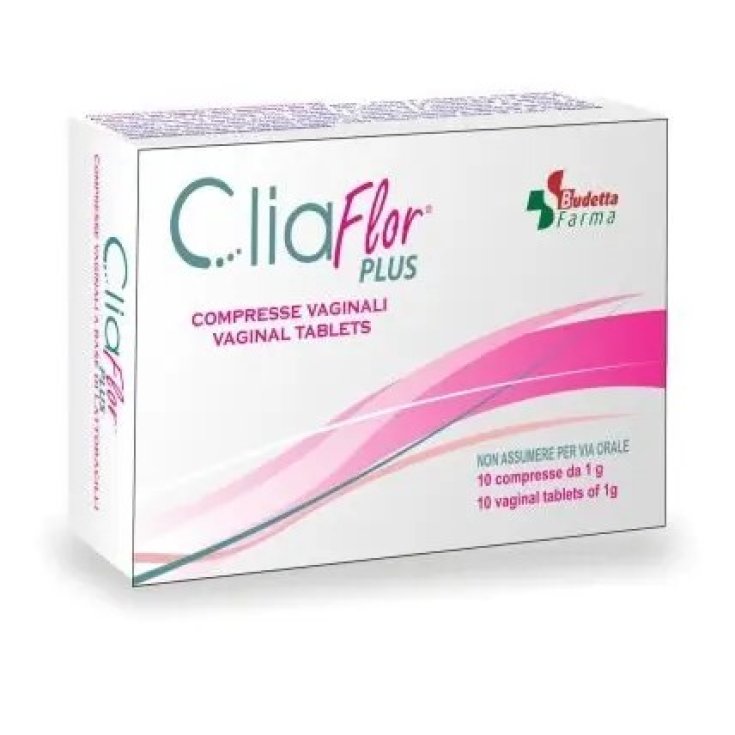 CliaFlor&reg; Plus 10 Compresse Vaginali