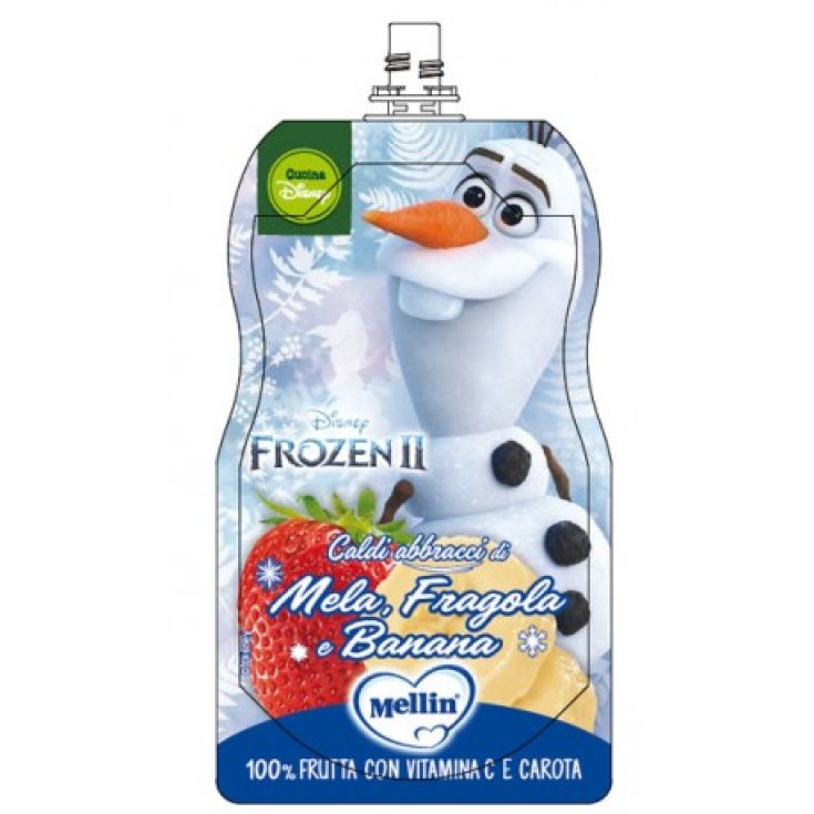 Caldi Abbracci Mela Fragola Banana Mellin Disney Frozen 110g
