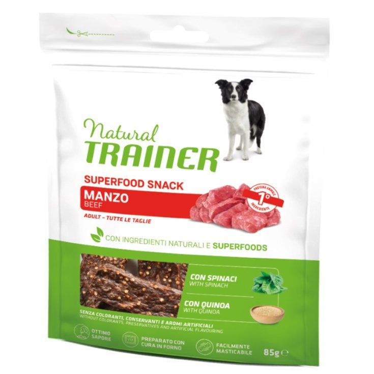 NATURALDOG SPFOOD SNACK MANZO 85 GR