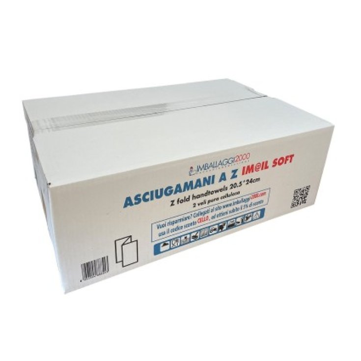 Asciugamani Piegati a C Pura Cellulosa Sanigen 150 Foglietti