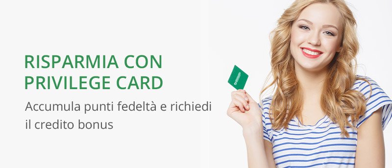 Privilege card
