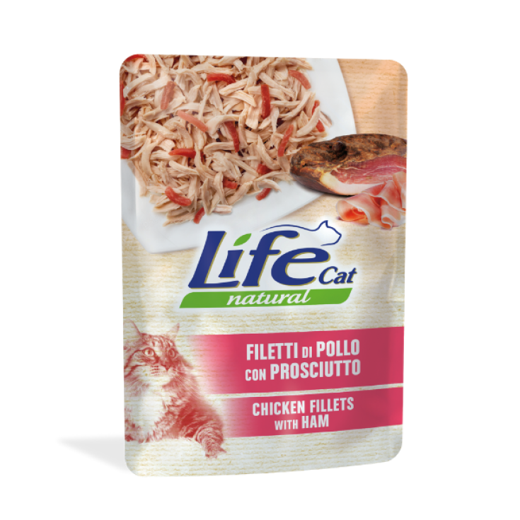 Life Cat Natural Adult Pollo con Prosciutto - 70GR