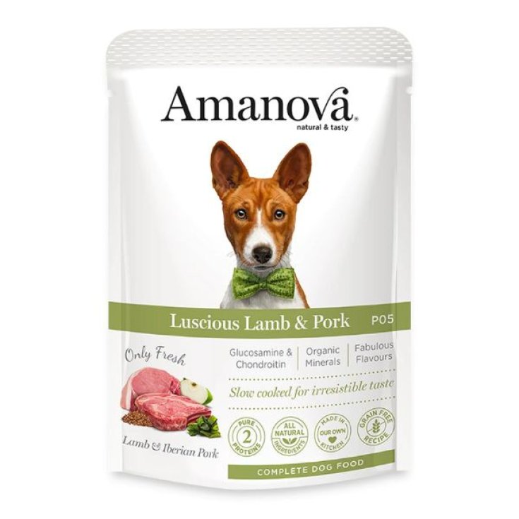 AMANOVA WET DOG POUCH IRRESISTIBLE BEEF