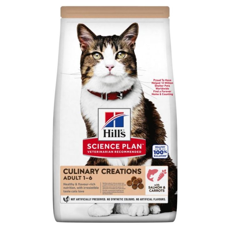 Science Plan Cat Culinary Creations Salmone e Carote - 1,50KG