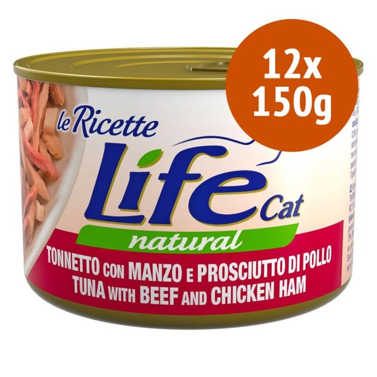 Life Cat Natural Kitten Manzo - 70GR