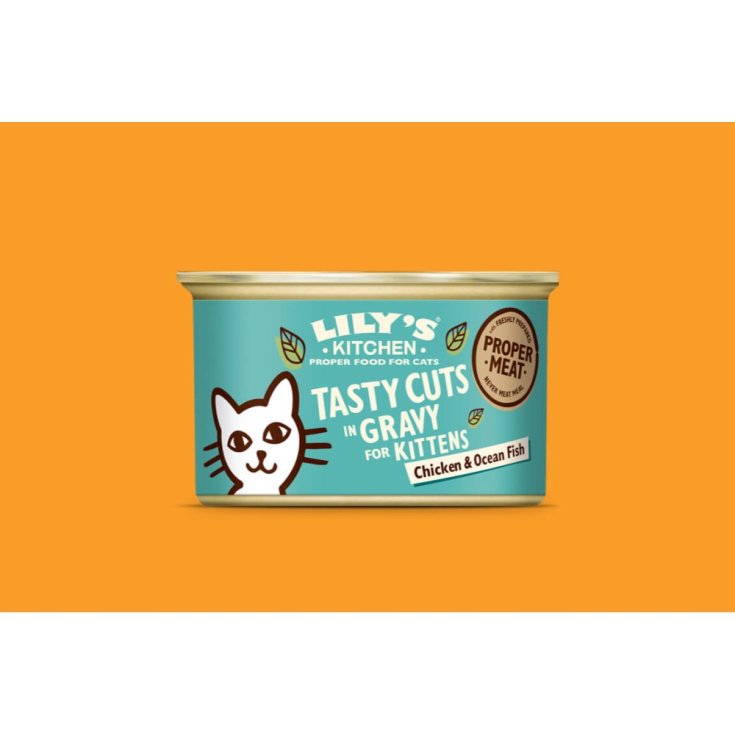 LK WC KITTEN TASTY IN GRAVY PESCE OC 85G