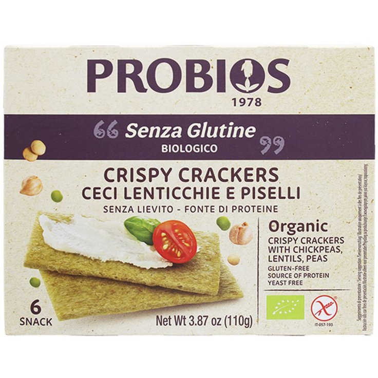 Crispy Crackers con Legumi&nbsp;Altri Cereali 110g
