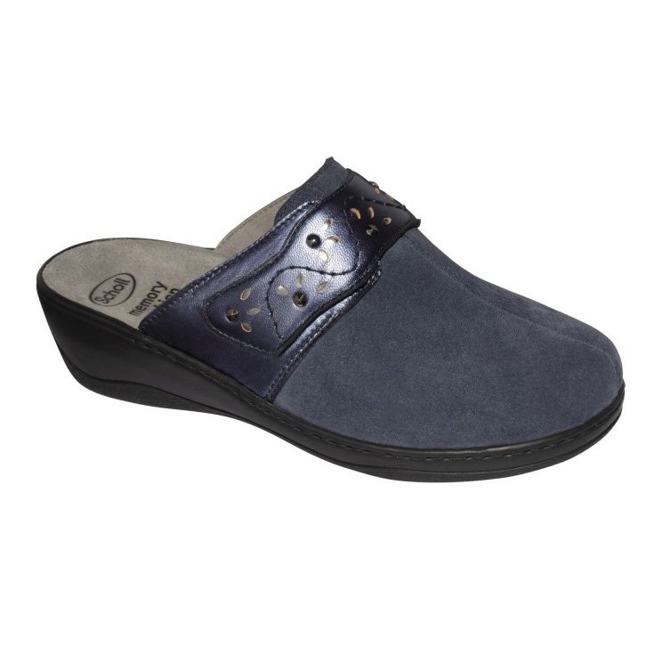 Gabriella Suede+laminated Leather Woman Blue 36 Dr.Scholl&reg;