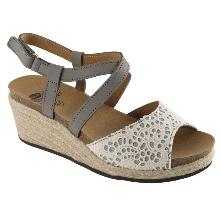 PAULINE Nubuck+Macro Donna Grigio 40 Dr.Scholl&reg;