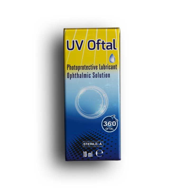 Uv Oftal Lubrificante Oftalmico 360&deg; Oftal 10ml