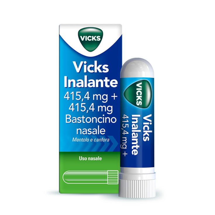 Vicks Inalante 415,4mg + 415,4mg 1 Bastoncino Nasale