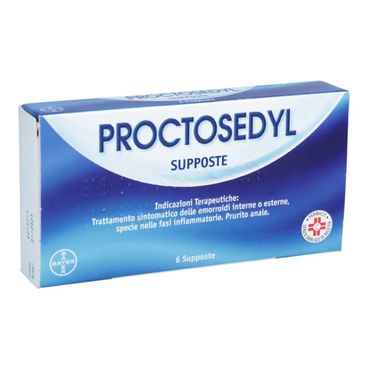 Proctosedyl Trattamento Sintomatico Emorroidi Ragadi 6 Supposte Proctosedyl Trattamento Sintomatico Emorroidi Ragadi 6 Supposte