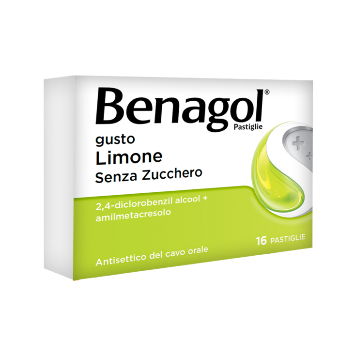 Benagol 16 Pastiglie  Limone senza zucchero