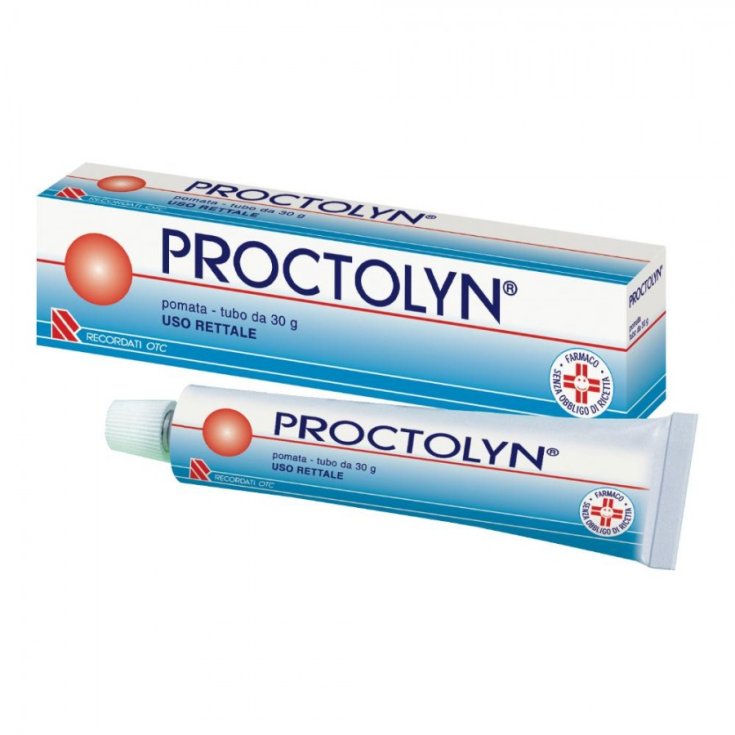 Proctolyn 0,1mg/g + 10mg/g Crema Rettale 30 g