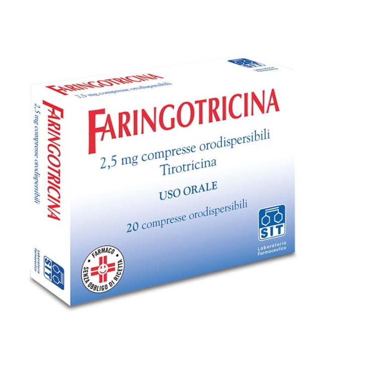 Faringotricina SIT Laboratorio Farmaceutico 20 Compresse