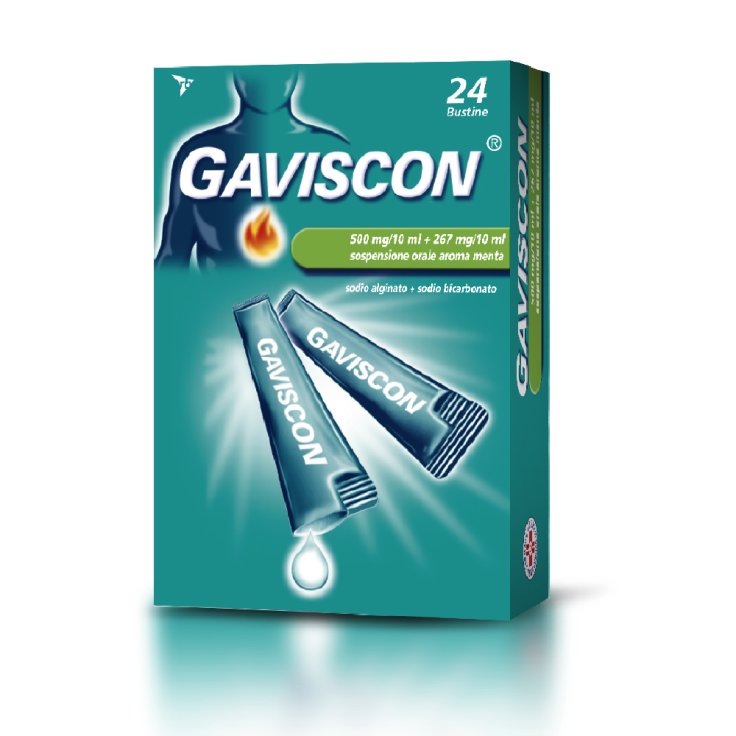 Gaviscon 24 bustine Aroma Menta