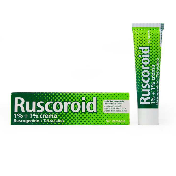 Ruscoroid Crema 1%+1% Crema  40g