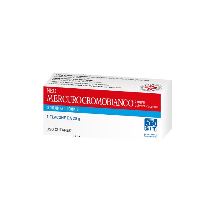 Neo MercurocromoBianco SIT Laboratorio Farmaceutico Polvere 20g