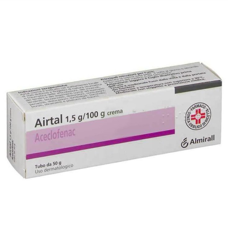 Airtal 1,5g/100g Crema Dermatologica 50g