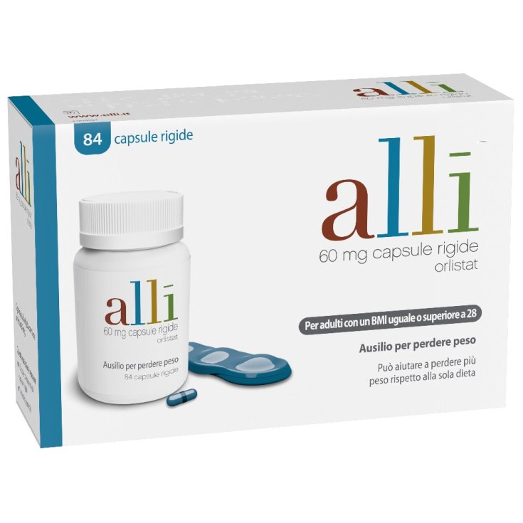 Alli Per La ripristino della silhouette 84 Capsule 60mg