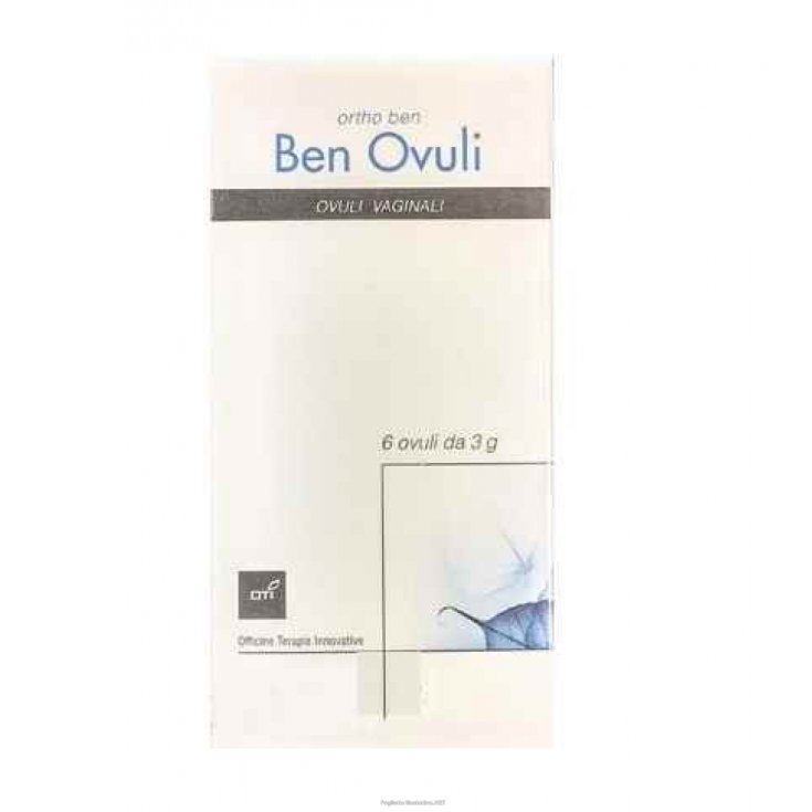 Ortho Ben Ovuli Vaginali Oti 6x3g