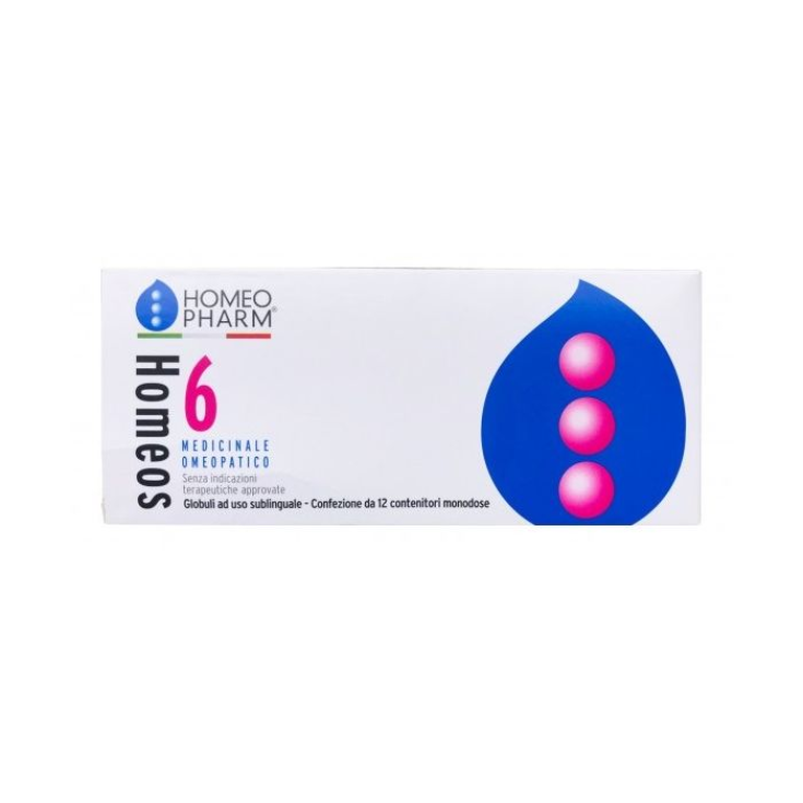 Homeos 6 Homeopharm 12 Tubi Monodose